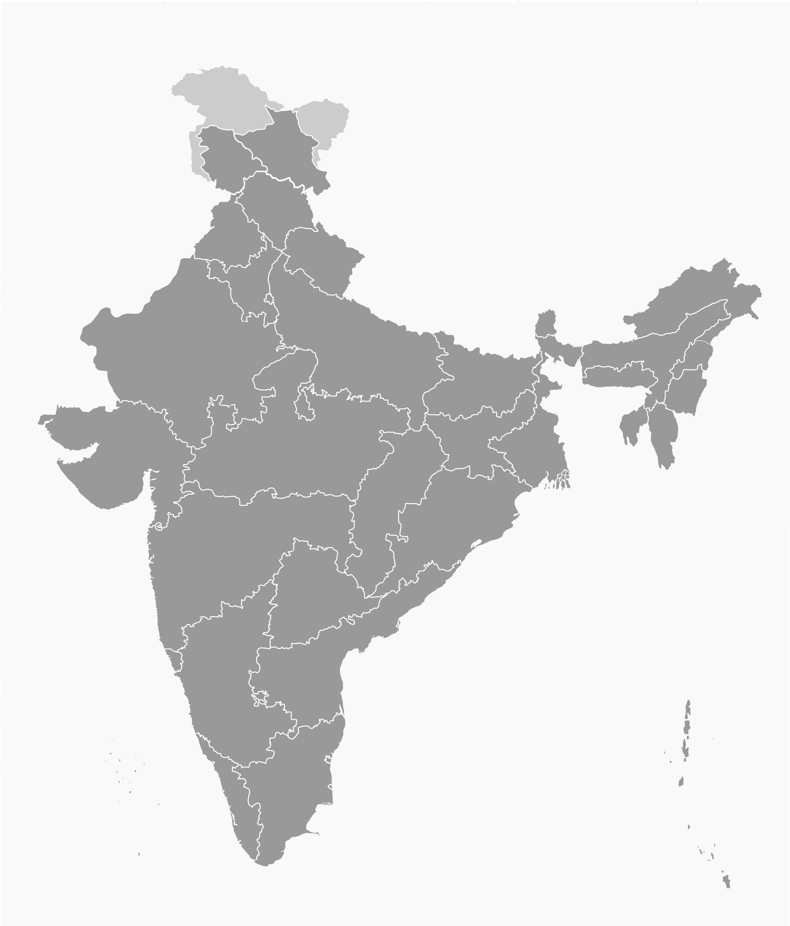 India Partner Coverage Map